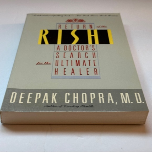 🟢 Return of the Rishi by Deepak Chopra | Spirituality, Health | Paperback Book - Picture 4 of 7